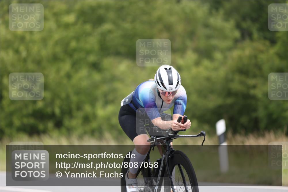 22.06.2025 - Viking Triathlon Yannick Fuchs http://msf.ph/oto/8087058 22.06.2025 12:48:35 Radfahren 226, 385, 551 meine-sportfotos.de