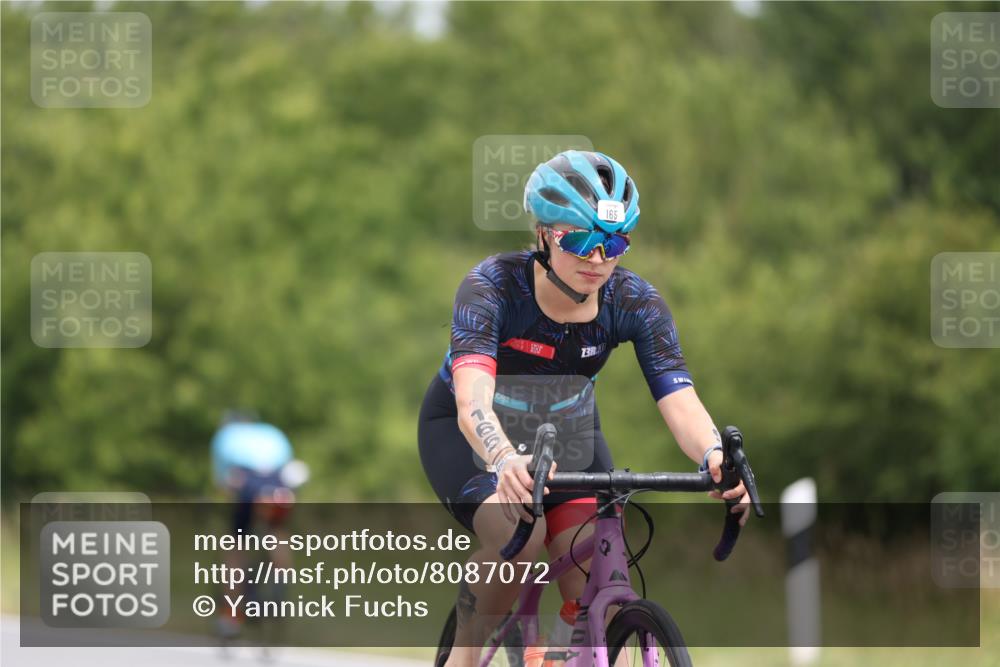 22.06.2025 - Viking Triathlon Yannick Fuchs http://msf.ph/oto/8087072 22.06.2025 12:48:57 Radfahren 50, 80, 141, 165, 379 meine-sportfotos.de