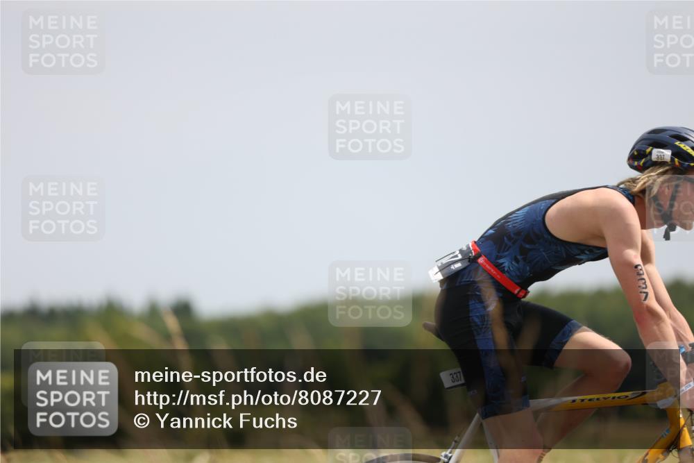 22.06.2025 - Viking Triathlon Yannick Fuchs http://msf.ph/oto/8087227 22.06.2025 12:58:11 Radfahren 337, 394, 495 meine-sportfotos.de