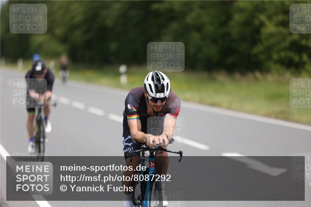 22.06.2025 - Viking Triathlon Yannick Fuchs http://msf.ph/oto/8087292 22.06.2025 12:58:56 Radfahren 26, 61, 234, 375 meine-sportfotos.de