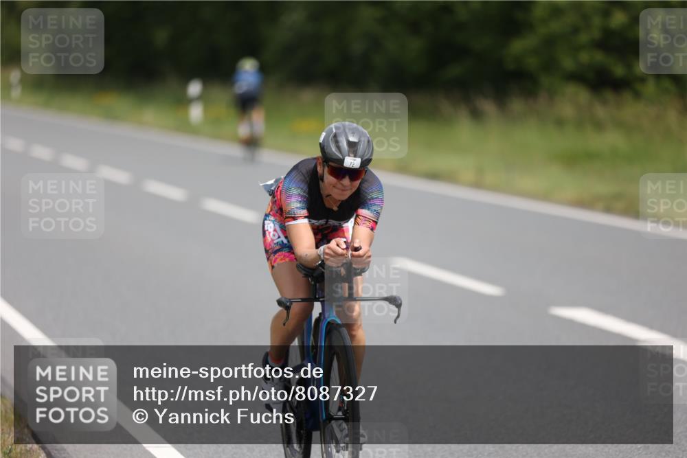 22.06.2025 - Viking Triathlon Yannick Fuchs http://msf.ph/oto/8087327 22.06.2025 13:00:06 Radfahren 72, 74, 76, 172 meine-sportfotos.de