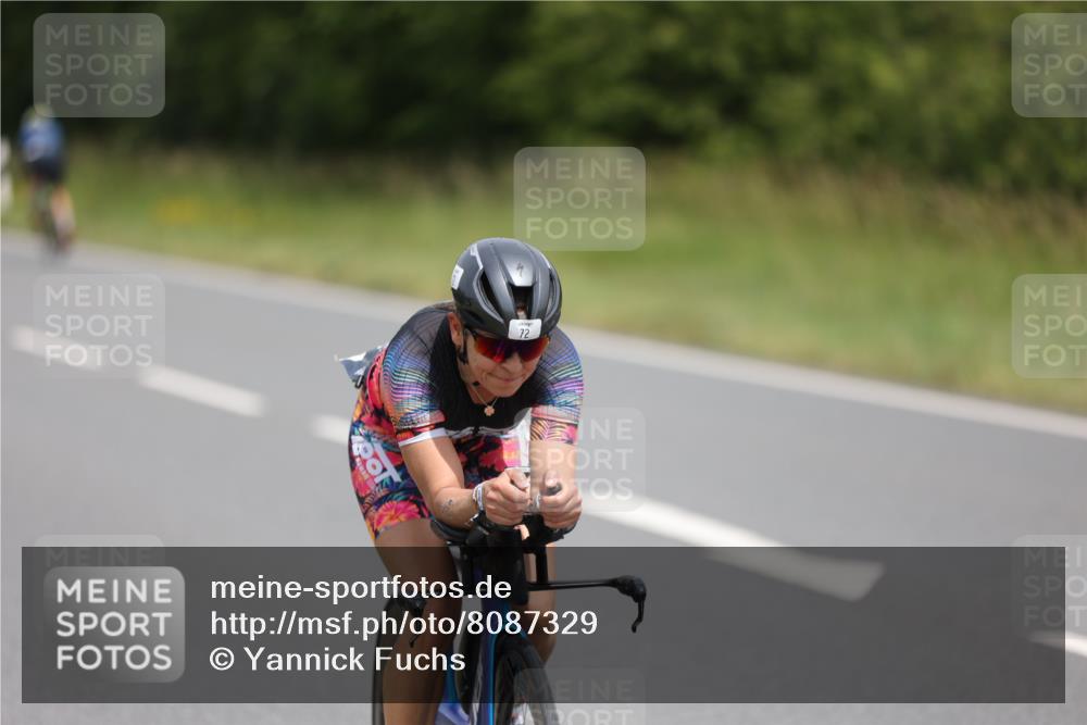 22.06.2025 - Viking Triathlon Yannick Fuchs http://msf.ph/oto/8087329 22.06.2025 13:00:07 Radfahren 72, 74, 76, 172 meine-sportfotos.de