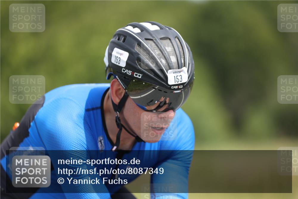 22.06.2025 - Viking Triathlon Yannick Fuchs http://msf.ph/oto/8087349 22.06.2025 13:01:24 Radfahren 116, 153, 463, 513, 553, 605 meine-sportfotos.de
