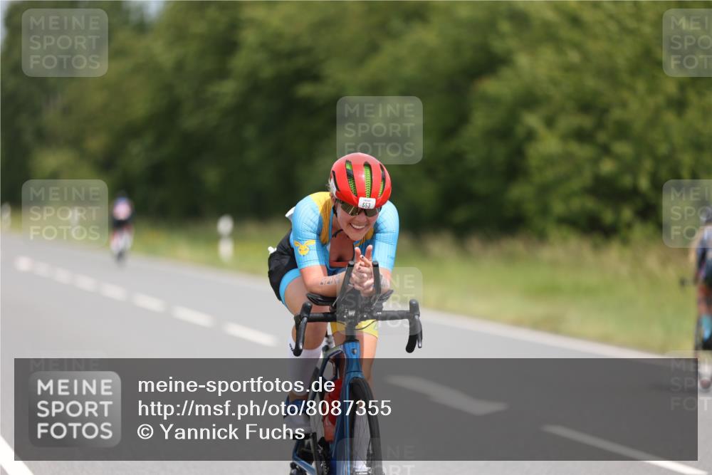 22.06.2025 - Viking Triathlon Yannick Fuchs http://msf.ph/oto/8087355 22.06.2025 13:01:28 Radfahren 95, 116, 153, 463, 553 meine-sportfotos.de