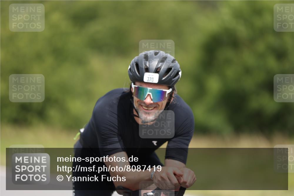 22.06.2025 - Viking Triathlon Yannick Fuchs http://msf.ph/oto/8087419 22.06.2025 13:02:24 Radfahren 370 meine-sportfotos.de