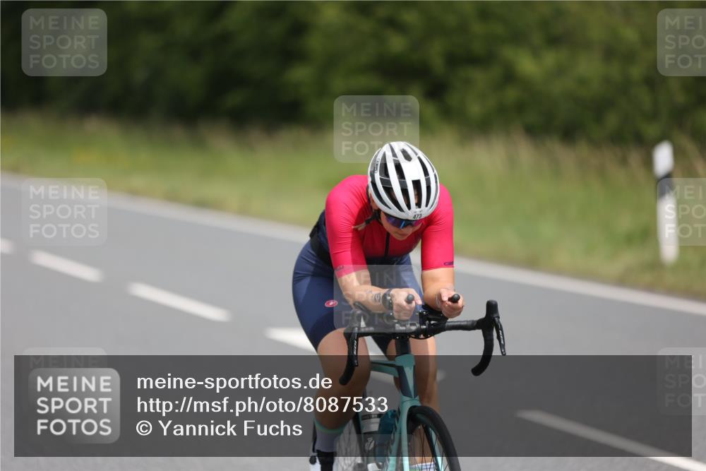 22.06.2025 - Viking Triathlon Yannick Fuchs http://msf.ph/oto/8087533 22.06.2025 13:04:56 Radfahren 22, 473, 523, 623, 653 meine-sportfotos.de