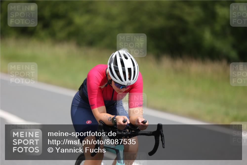 22.06.2025 - Viking Triathlon Yannick Fuchs http://msf.ph/oto/8087535 22.06.2025 13:04:56 Radfahren 22, 473, 523, 623, 653 meine-sportfotos.de