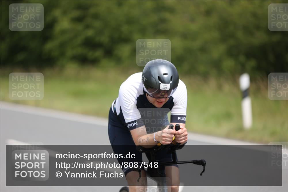 22.06.2025 - Viking Triathlon Yannick Fuchs http://msf.ph/oto/8087548 22.06.2025 13:07:09 Radfahren 66, 441, 479, 519 meine-sportfotos.de