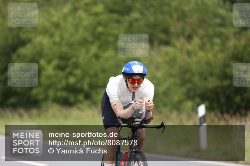 22.06.2025 - Viking Triathlon Yannick Fuchs http://msf.ph/oto/8087578 22.06.2025 13:08:19 Radfahren 115, 494 meine-sportfotos.de