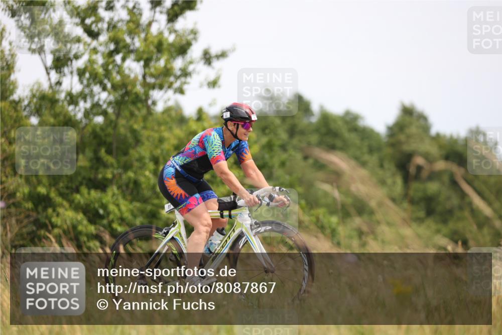 22.06.2025 - Viking Triathlon Yannick Fuchs http://msf.ph/oto/8087867 22.06.2025 13:11:57 Radfahren 89 meine-sportfotos.de