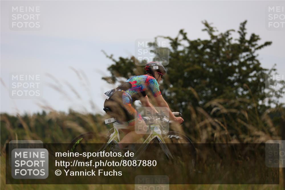 22.06.2025 - Viking Triathlon Yannick Fuchs http://msf.ph/oto/8087880 22.06.2025 13:11:59 Radfahren 89 meine-sportfotos.de