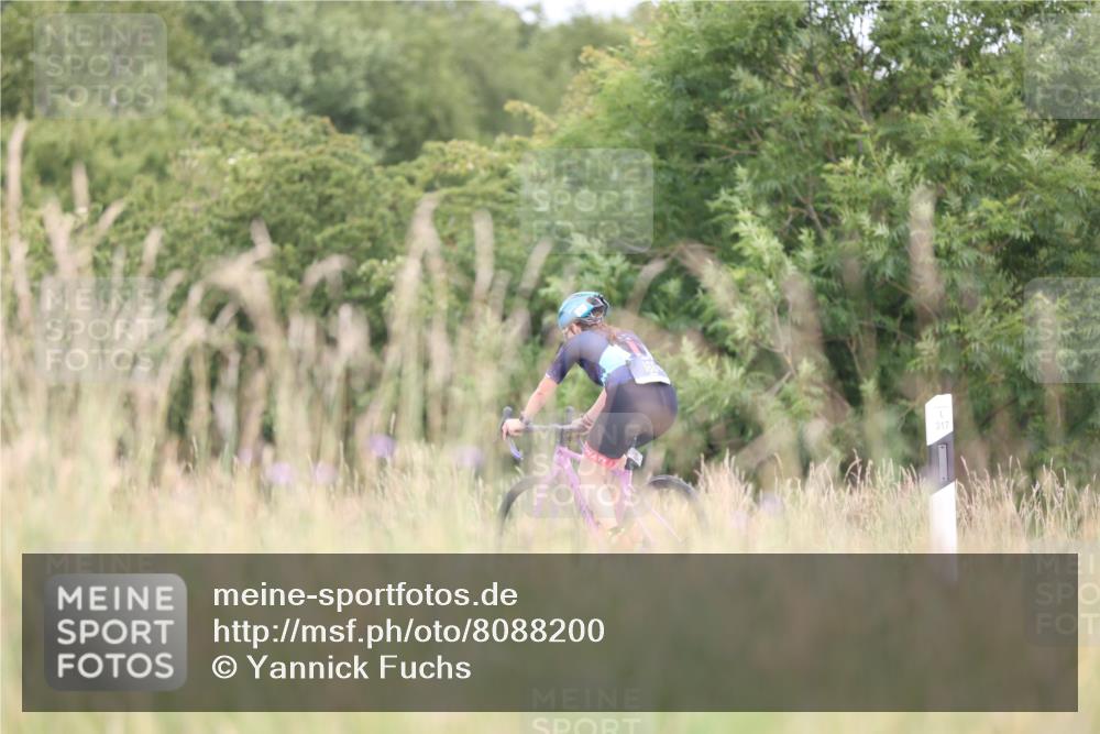 22.06.2025 - Viking Triathlon Yannick Fuchs http://msf.ph/oto/8088200 22.06.2025 13:14:17 Radfahren 219, 644 meine-sportfotos.de