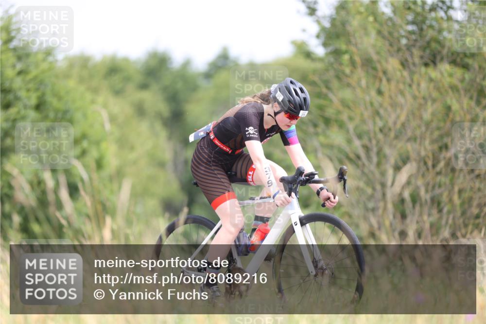 22.06.2025 - Viking Triathlon Yannick Fuchs http://msf.ph/oto/8089216 22.06.2025 13:20:02 Radfahren 319, 379 meine-sportfotos.de