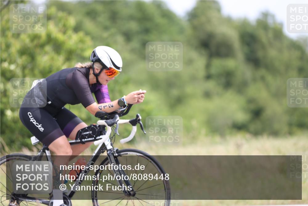 22.06.2025 - Viking Triathlon Yannick Fuchs http://msf.ph/oto/8089448 22.06.2025 13:21:05 Radfahren 412, 525, 615 meine-sportfotos.de