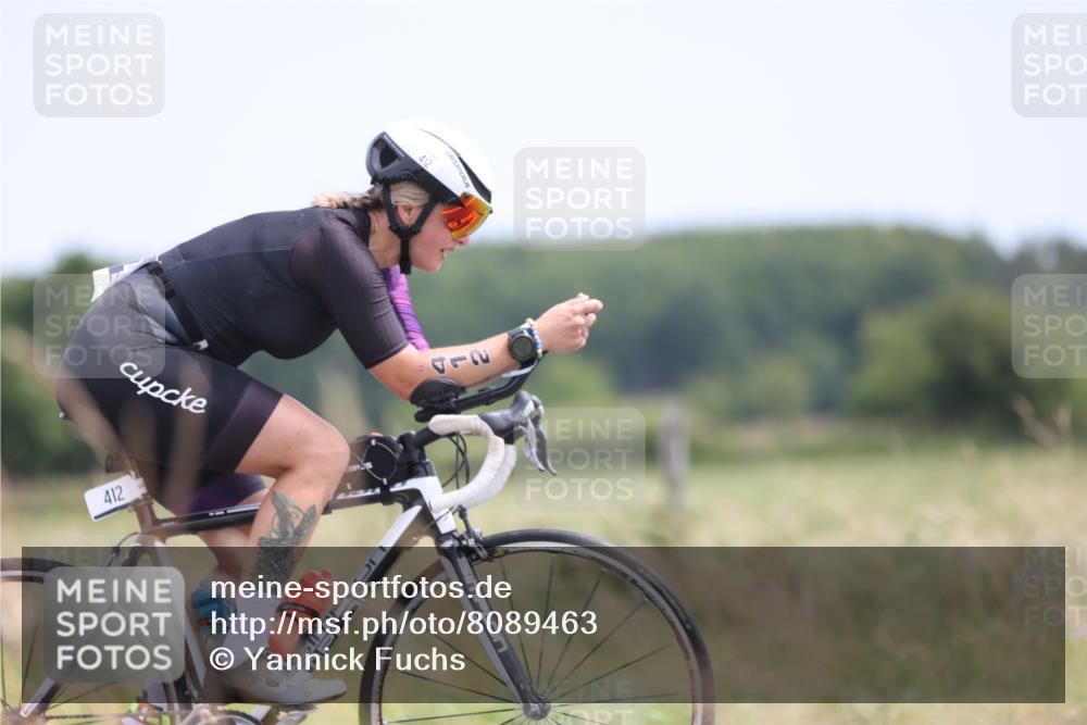 22.06.2025 - Viking Triathlon Yannick Fuchs http://msf.ph/oto/8089463 22.06.2025 13:21:06 Radfahren 412, 525, 615 meine-sportfotos.de