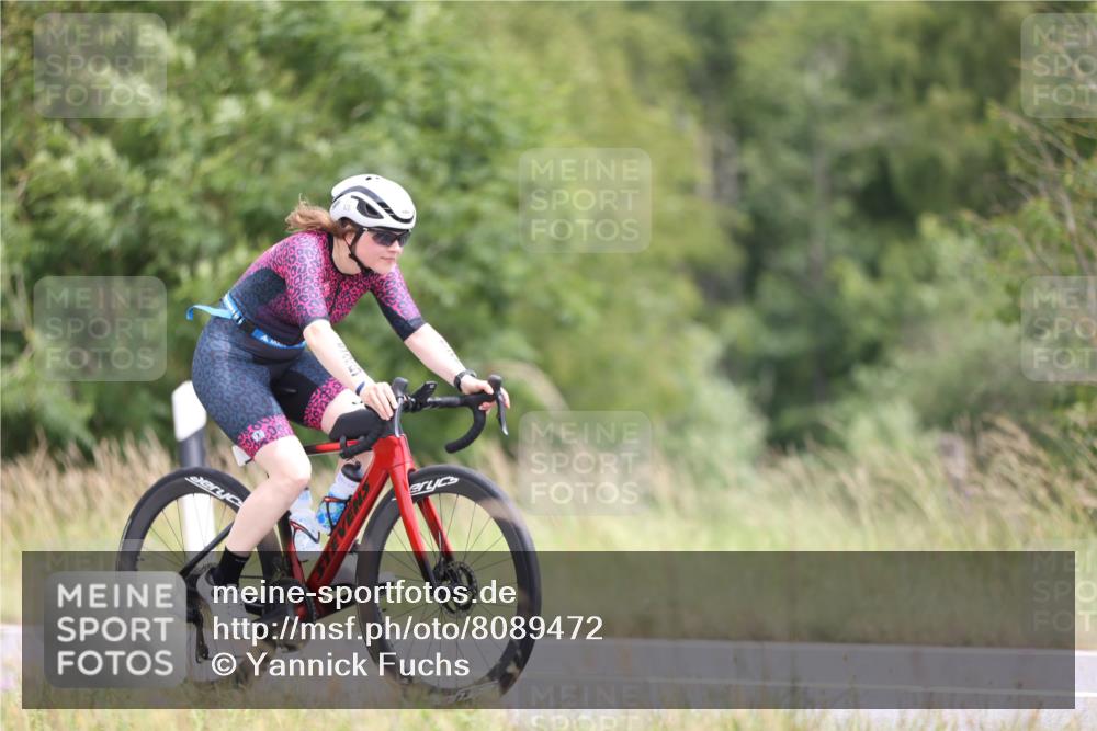 22.06.2025 - Viking Triathlon Yannick Fuchs http://msf.ph/oto/8089472 22.06.2025 13:21:09 Radfahren 333, 412, 525, 615 meine-sportfotos.de