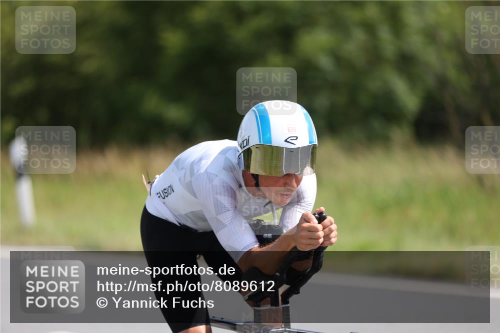 22.06.2025 - Viking Triathlon Yannick Fuchs http://msf.ph/oto/8089612 22.06.2025 11:05:15 Radfahren 191, 324, 628 meine-sportfotos.de