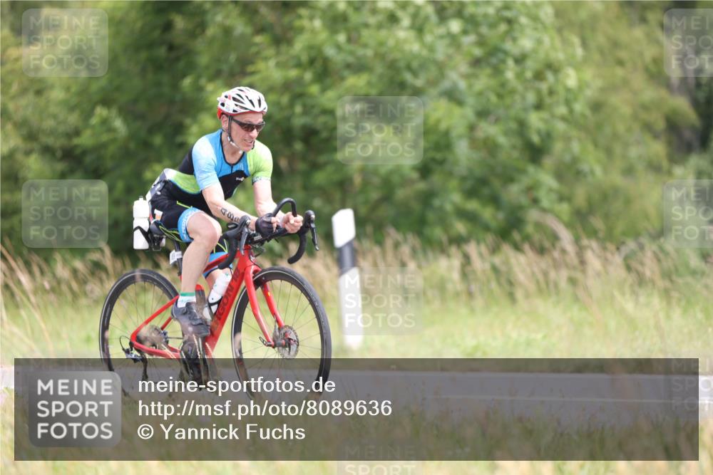 22.06.2025 - Viking Triathlon Yannick Fuchs http://msf.ph/oto/8089636 22.06.2025 13:21:25 Radfahren 483, 489, 649 meine-sportfotos.de