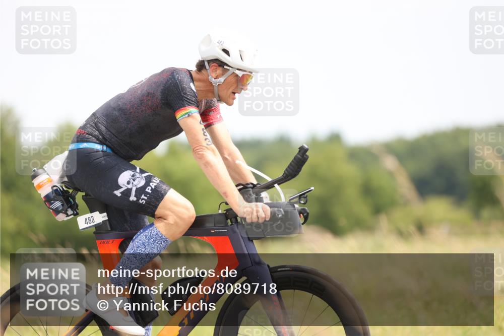 22.06.2025 - Viking Triathlon Yannick Fuchs http://msf.ph/oto/8089718 22.06.2025 13:21:33 Radfahren 249, 460, 483, 649 meine-sportfotos.de
