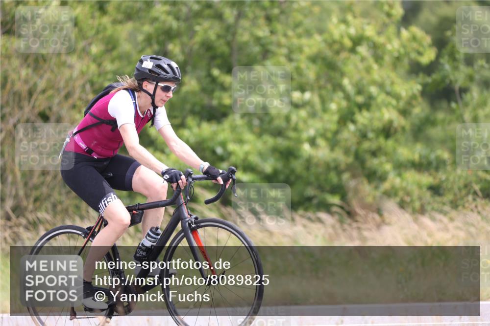 22.06.2025 - Viking Triathlon Yannick Fuchs http://msf.ph/oto/8089825 22.06.2025 13:21:41 Radfahren 249, 364, 460 meine-sportfotos.de