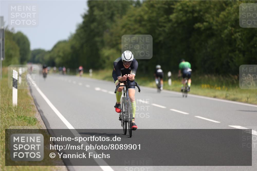 22.06.2025 - Viking Triathlon Yannick Fuchs http://msf.ph/oto/8089901 22.06.2025 11:50:42 Radfahren 234, 370, 411, 509 meine-sportfotos.de