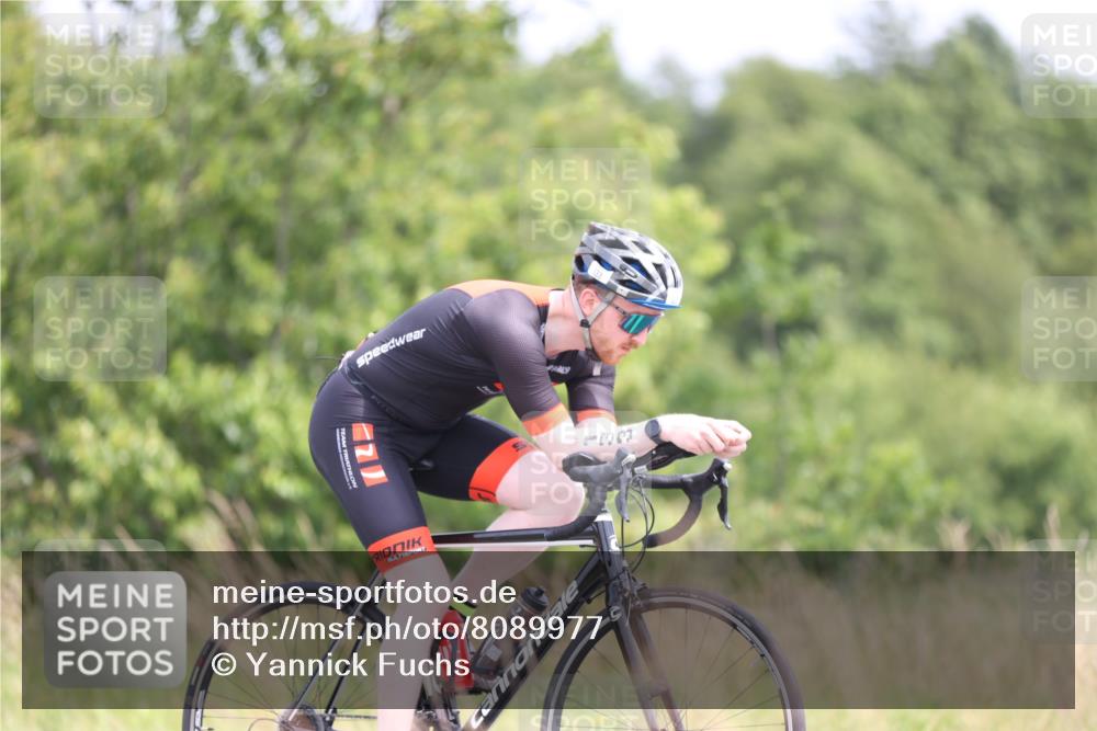 22.06.2025 - Viking Triathlon Yannick Fuchs http://msf.ph/oto/8089977 22.06.2025 13:22:00 Radfahren 133 meine-sportfotos.de