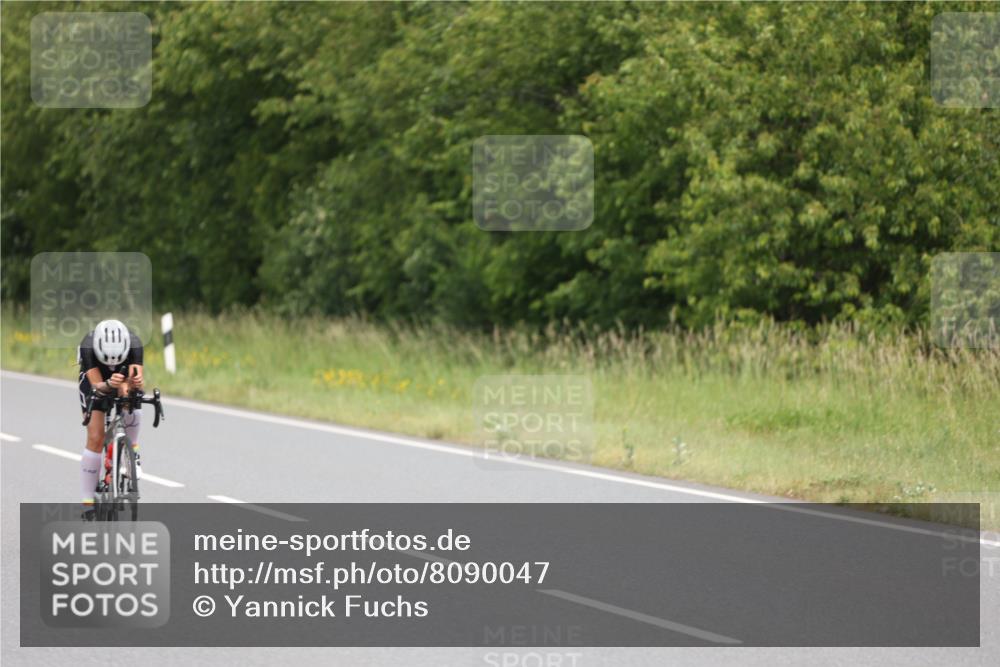 22.06.2025 - Viking Triathlon Yannick Fuchs http://msf.ph/oto/8090047 22.06.2025 13:22:20 Radfahren 60 meine-sportfotos.de