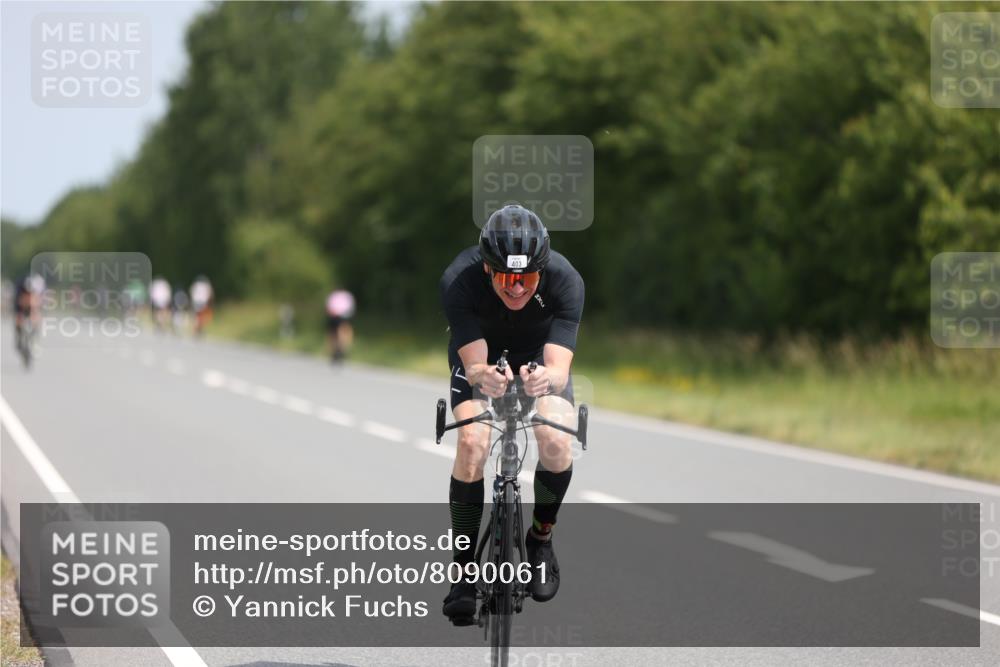 22.06.2025 - Viking Triathlon Yannick Fuchs http://msf.ph/oto/8090061 22.06.2025 11:50:55 Radfahren 14, 17, 358, 403, 440 meine-sportfotos.de