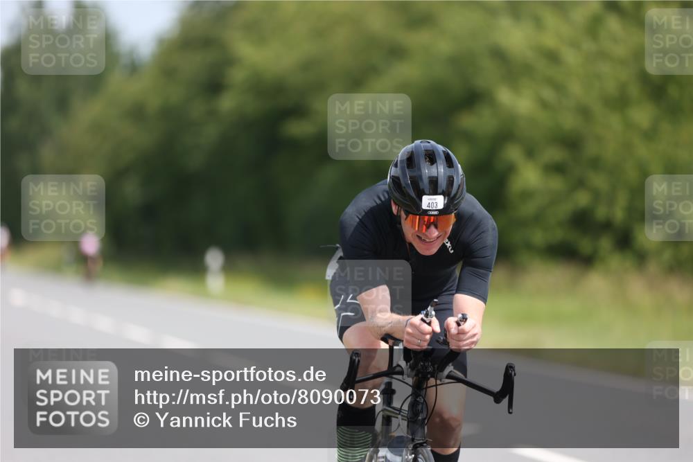 22.06.2025 - Viking Triathlon Yannick Fuchs http://msf.ph/oto/8090073 22.06.2025 11:50:56 Radfahren 14, 17, 358, 403, 440 meine-sportfotos.de