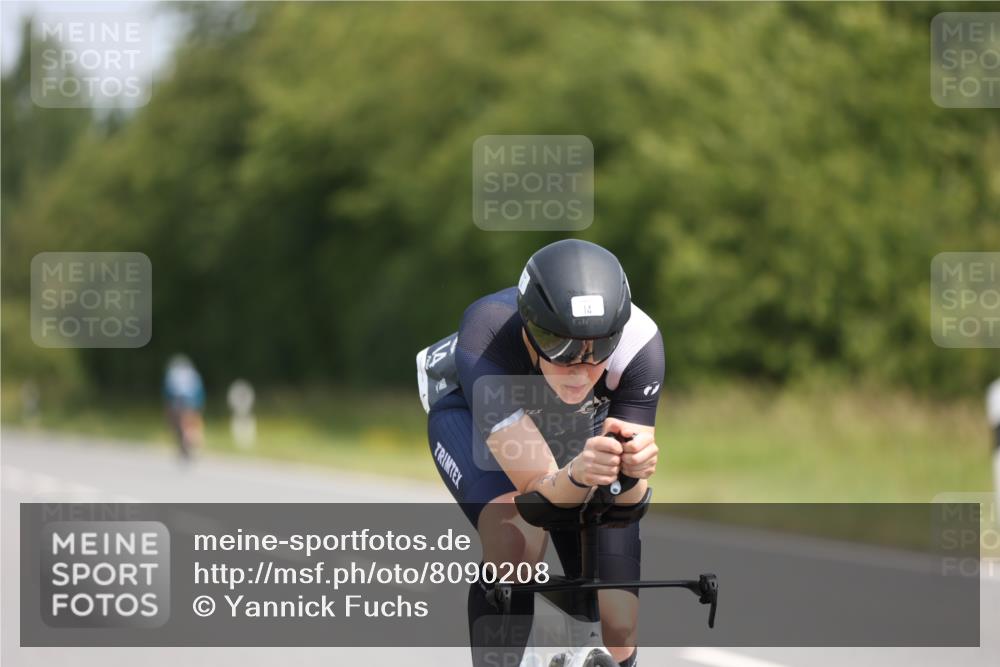 22.06.2025 - Viking Triathlon Yannick Fuchs http://msf.ph/oto/8090208 22.06.2025 11:51:03 Radfahren 14, 41, 324, 358, 440, 655 meine-sportfotos.de