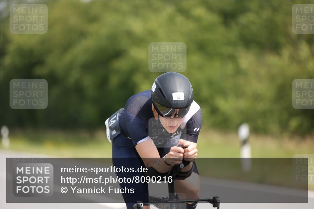 22.06.2025 - Viking Triathlon Yannick Fuchs http://msf.ph/oto/8090216 22.06.2025 11:51:03 Radfahren 14, 41, 324, 358, 440, 655 meine-sportfotos.de
