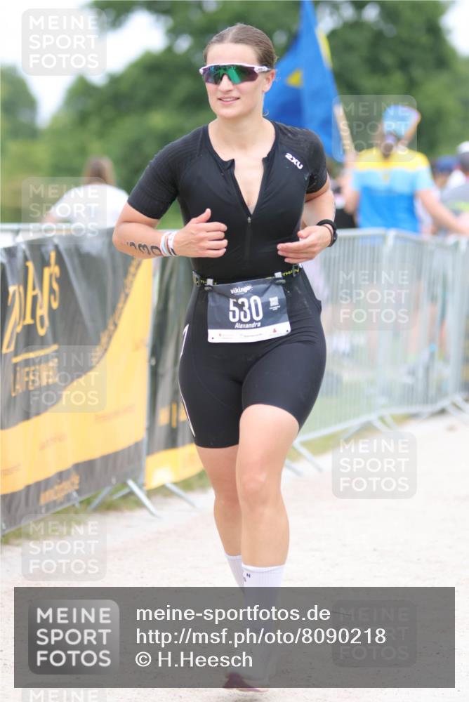 22.06.2025 - Viking Triathlon H.Heesch http://msf.ph/oto/8090218 22.06.2025 15:07:30 Laufen 530, 612 meine-sportfotos.de