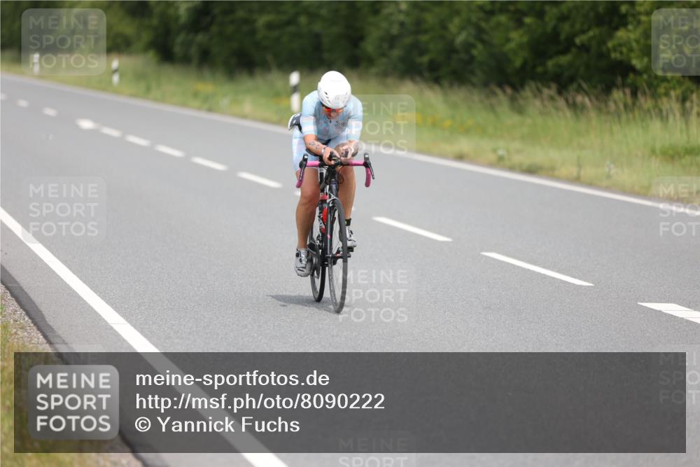 22.06.2025 - Viking Triathlon Yannick Fuchs http://msf.ph/oto/8090222 22.06.2025 13:23:55 Radfahren 514 meine-sportfotos.de