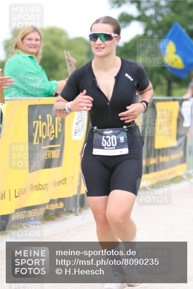 22.06.2025 - Viking Triathlon H.Heesch http://msf.ph/oto/8090235 22.06.2025 15:07:30 Laufen 530, 612 meine-sportfotos.de