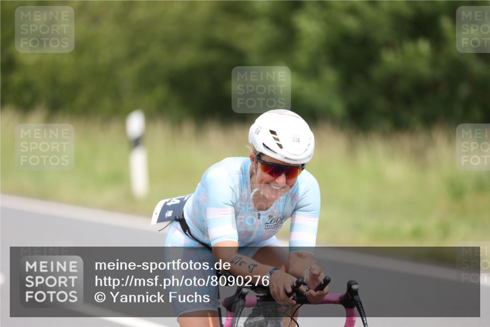 22.06.2025 - Viking Triathlon Yannick Fuchs http://msf.ph/oto/8090276 22.06.2025 13:23:57 Radfahren 514 meine-sportfotos.de