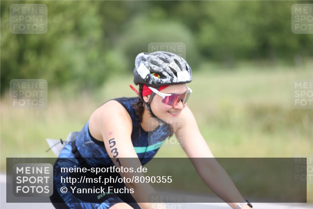 22.06.2025 - Viking Triathlon Yannick Fuchs http://msf.ph/oto/8090355 22.06.2025 13:24:38 Radfahren 197, 308, 531 meine-sportfotos.de