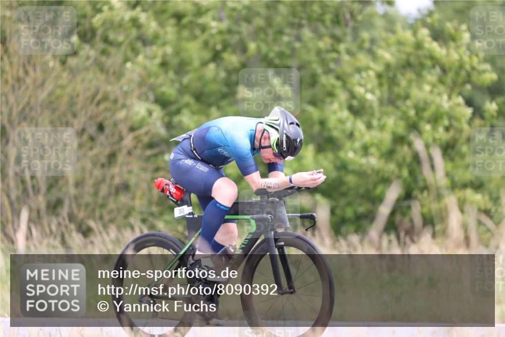 22.06.2025 - Viking Triathlon Yannick Fuchs http://msf.ph/oto/8090392 22.06.2025 13:25:11 Radfahren 24, 363 meine-sportfotos.de