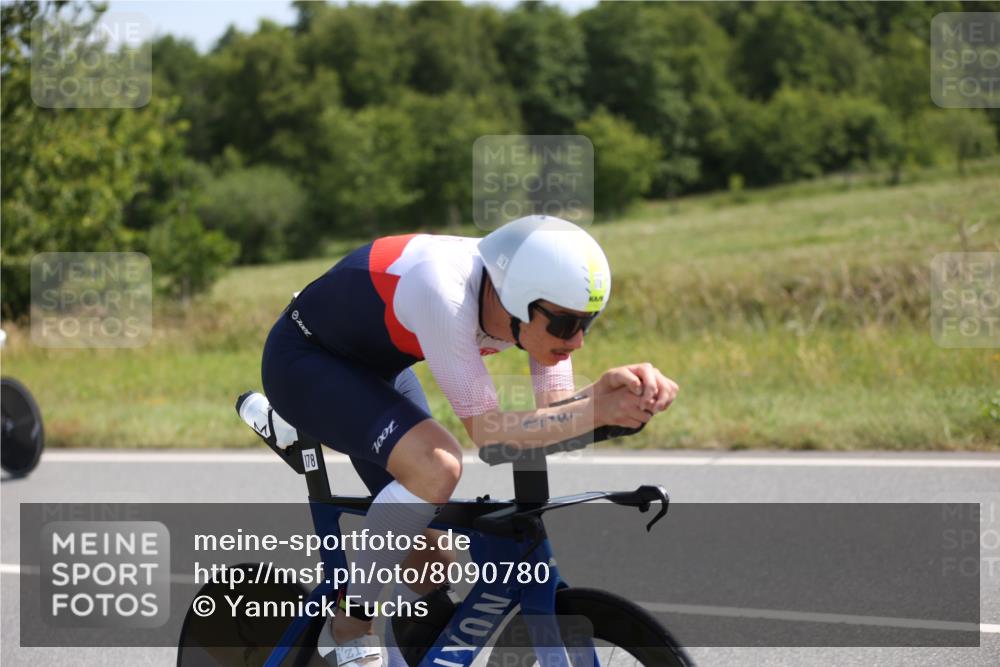 22.06.2025 - Viking Triathlon Yannick Fuchs http://msf.ph/oto/8090780 22.06.2025 11:08:07 Radfahren 65, 115, 178, 244, 283 meine-sportfotos.de