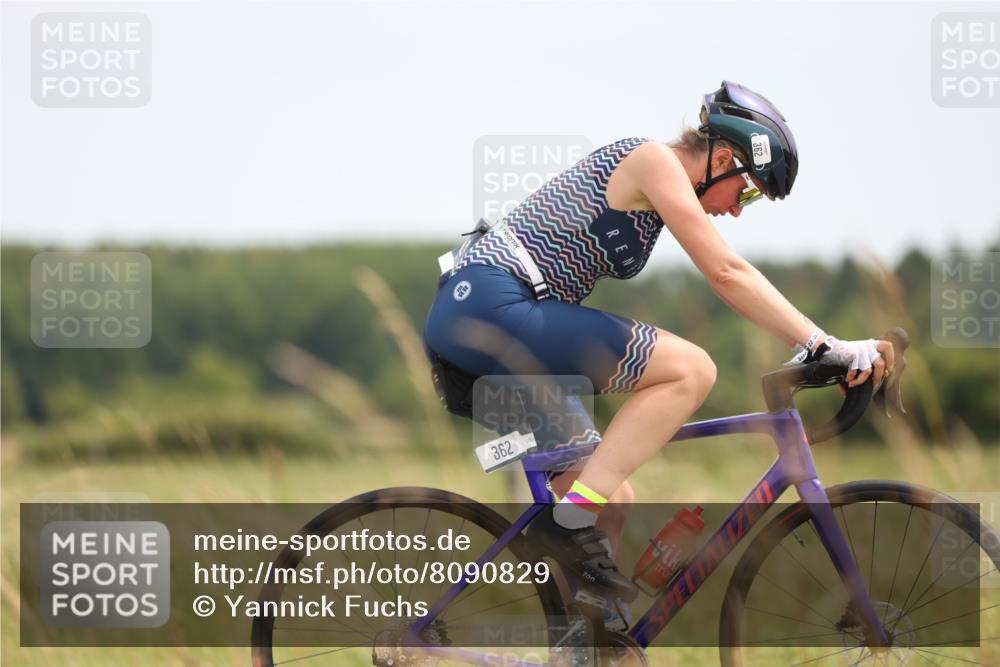 22.06.2025 - Viking Triathlon Yannick Fuchs http://msf.ph/oto/8090829 22.06.2025 13:25:44 Radfahren 362 meine-sportfotos.de