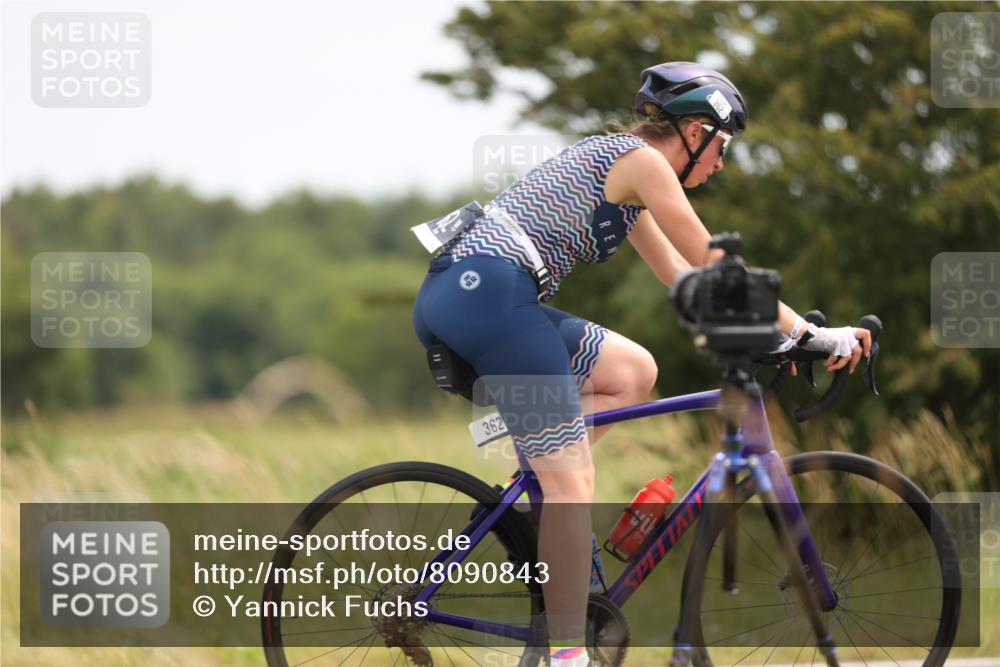 22.06.2025 - Viking Triathlon Yannick Fuchs http://msf.ph/oto/8090843 22.06.2025 13:25:44 Radfahren 362 meine-sportfotos.de