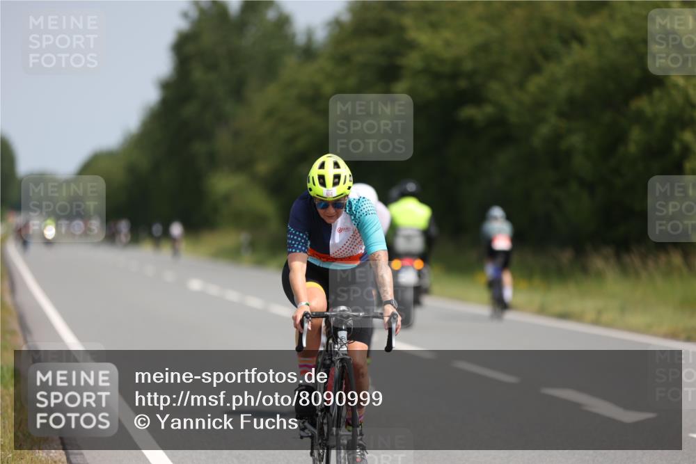 22.06.2025 - Viking Triathlon Yannick Fuchs http://msf.ph/oto/8090999 22.06.2025 11:52:47 Radfahren 381, 450, 656 meine-sportfotos.de
