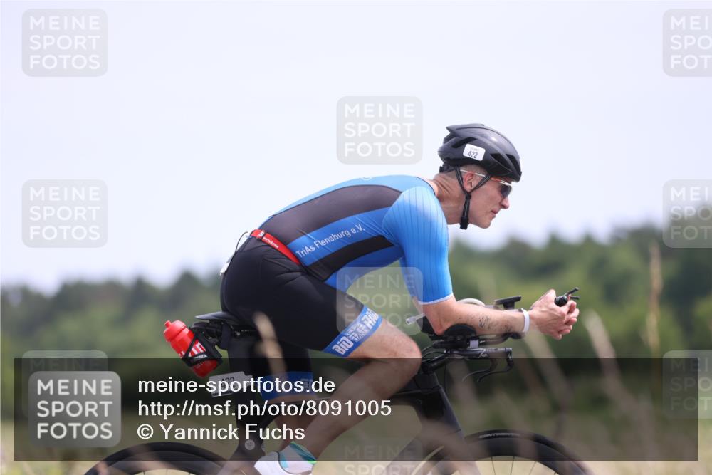 22.06.2025 - Viking Triathlon Yannick Fuchs http://msf.ph/oto/8091005 22.06.2025 13:26:26 Radfahren 422, 423, 496 meine-sportfotos.de