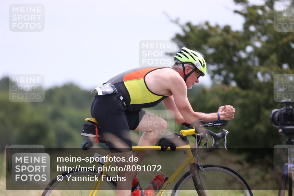 22.06.2025 - Viking Triathlon Yannick Fuchs http://msf.ph/oto/8091072 22.06.2025 13:26:33 Radfahren 423 meine-sportfotos.de