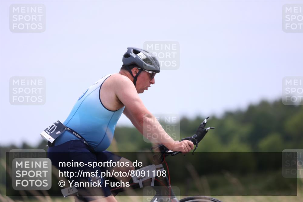 22.06.2025 - Viking Triathlon Yannick Fuchs http://msf.ph/oto/8091108 22.06.2025 13:26:44 Radfahren 471, 498 meine-sportfotos.de