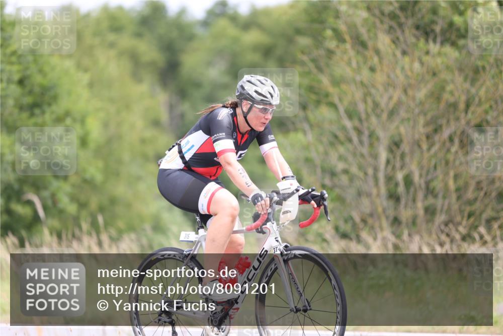22.06.2025 - Viking Triathlon Yannick Fuchs http://msf.ph/oto/8091201 22.06.2025 13:27:42 Radfahren 315, 453 meine-sportfotos.de