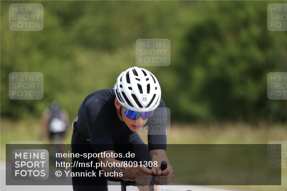 22.06.2025 - Viking Triathlon Yannick Fuchs http://msf.ph/oto/8091308 22.06.2025 11:53:22 Radfahren 148, 189, 360 meine-sportfotos.de