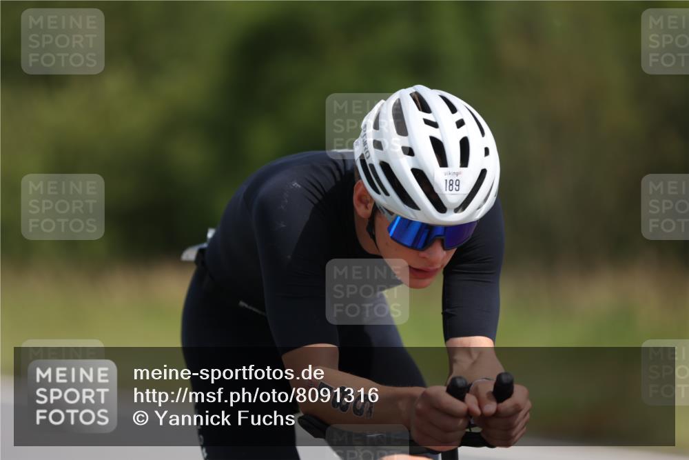 22.06.2025 - Viking Triathlon Yannick Fuchs http://msf.ph/oto/8091316 22.06.2025 11:53:22 Radfahren 148, 189, 360 meine-sportfotos.de