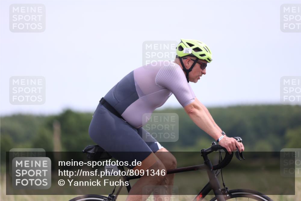 22.06.2025 - Viking Triathlon Yannick Fuchs http://msf.ph/oto/8091346 22.06.2025 13:27:53 Radfahren 276, 453 meine-sportfotos.de