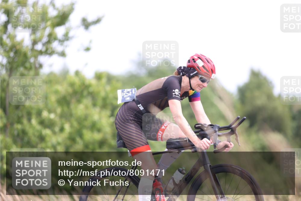 22.06.2025 - Viking Triathlon Yannick Fuchs http://msf.ph/oto/8091471 22.06.2025 13:28:16 Radfahren 97, 425 meine-sportfotos.de