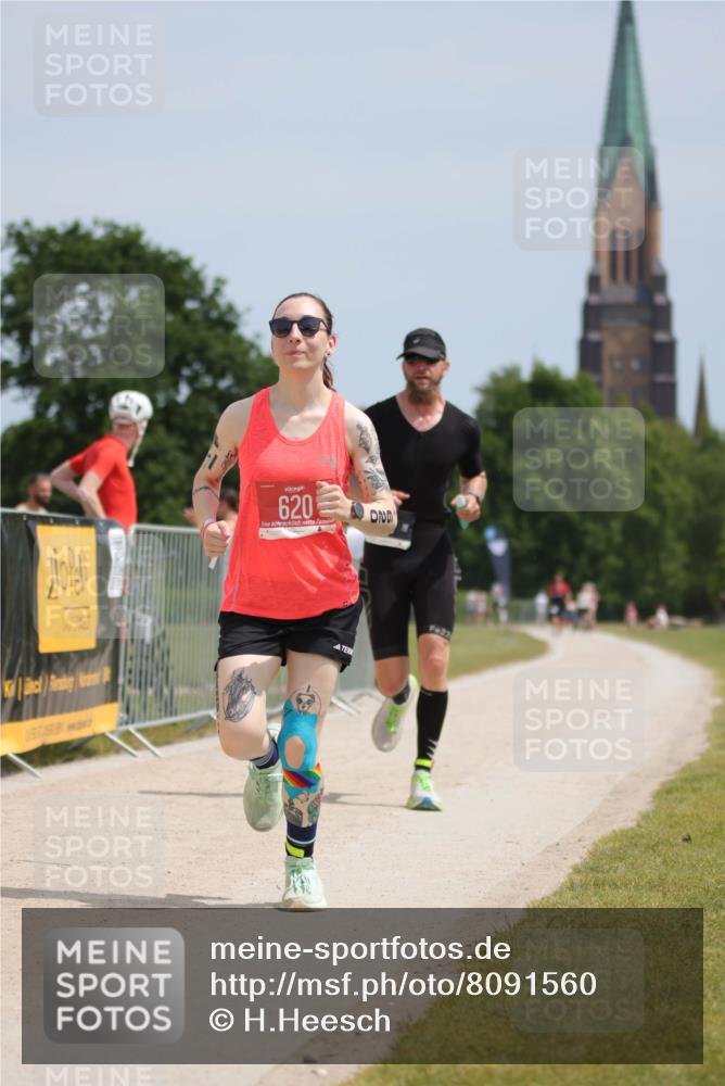 22.06.2025 - Viking Triathlon H.Heesch http://msf.ph/oto/8091560 22.06.2025 13:01:01 Laufen 311, 620 meine-sportfotos.de